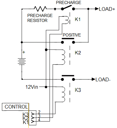 Contactor circuit