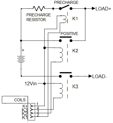 Contactor circuit