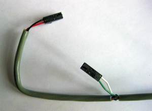 Cell Board harness, connectors on Cell Board end